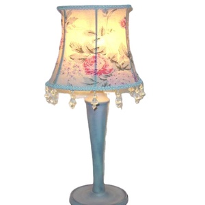 High Quality Modern Decorative <b>Table</b> <b>Lamp</b> Luxury Brass <b>Base</b> Beautiful Fabric Design Crystal Body AC Power Supply Hotels Home - Product Image 6