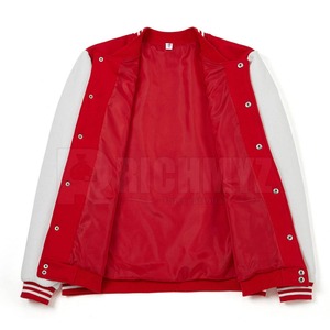 Chaqueta Letterman de Lana Ecológica y Transpirable para Invierno, con Cuello Alto, Forro de Algodón, Resistente al Viento, a un Precio Razonable - Product Image 4