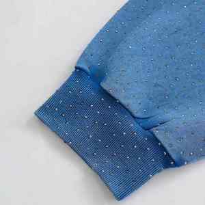 Sweat à capuche personnalisé avec strass, entièrement recouvert de cristaux, en polaire chaud, élégant, confortable pour l'hiver, streetwear audacieux, pièce de mode scintillante - Product Image 5