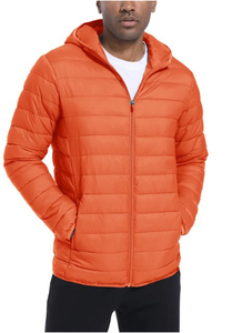 Veste matelassée unisexe de haute qualité avec sac gratuit pour le transport Manteau matelassé vierge avec capuche doublée et couvre-visage haut - Product Image 4