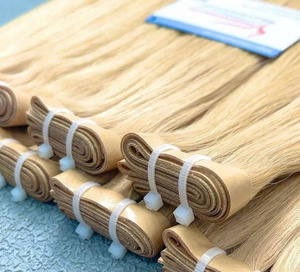 Prêt à expédier en gros prix usine ruban en cheveux de couleur claire 100% extensions de cheveux vietnamiennes de haute qualité - Product Image 3