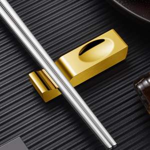 Diseño exquisito La bandeja de soportes para palillos adopta un diseño moderno y conciso en forma de luna para suministros de restaurante de hotel en casa - Product Image 3