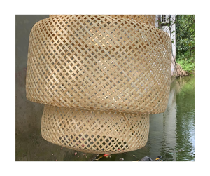 Premium Export Vietnam <b>Bamboo</b> Lamp, Handmade Natural <b>Light</b> Perfect for Hotels, Restaurants and Global Market - Product Image 4