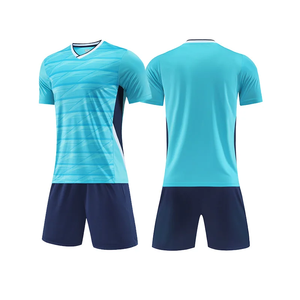 Maillot de futsal léger, tissu à fort flux d'air, vêtements de sport professionnels, uniforme de compétition de futsal, tissu résistant, coutures renforcées - Product Image 2