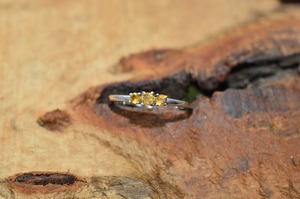 Bague classique faite à la main 925 bijoux en argent massif pour femmes 925 argent Sterling Citrine pierres précieuses Boho Style bague cadeau pour soeur - Product Image 4