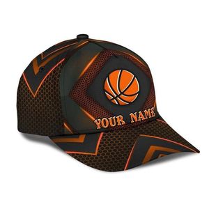 Casquette de basket-ball Casquette de basket-ball unisexe avec fermeture réglable Basketball Classic Sports Custom Logo Design - Product Image 4