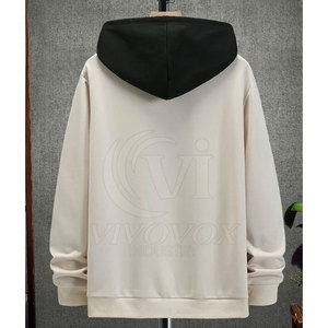 เสื้อฮู้ดแบบสวมหัวสำหรับผู้ชายเสื้อผ้าแฟชั่นสตรีทโอเวอร์ไซส์ขายส่ง - Product Image 2
