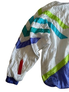 Veste coupe-vent color block personnalisée pour homme, style streetwear, imperméable, avec fermeture éclair, pour le cyclisme, grande taille, veste de printemps - Product Image 4