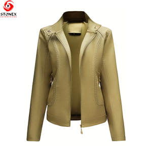 Outdoor Use <b>Women</b> Leather <b>Jacket</b> New Design <b>Women</b> Leather <b>Jacket</b> <b>Lightweight</b> New Customized <b>Women</b> Leather <b>Jacket</b> - Product Image 1