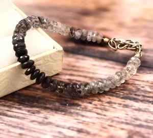 Pulsera Hecha a Mano con Cuentas de Cuarzo Rutilado, Joyería de Piedras Preciosas Naturales, Moda al Mejor Precio - Product Image 3