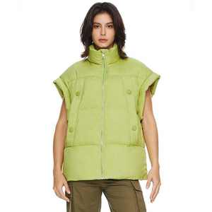 Veste matelassée imperméable d'hiver décontractée hip-hop personnalisée au prix de gros, veste gonflée en duvet pour hommes - Product Image 1