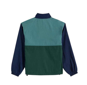 Chaqueta cortavientos para correr de poliéster con media cremallera para hombre, gran oferta de fábrica de la mejor calidad, tejido transpirable de invierno con logotipo impreso - Product Image 5