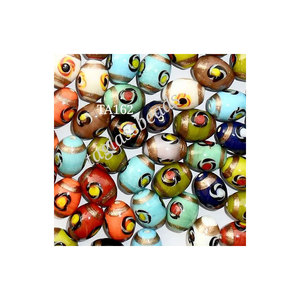 Bonne qualité de bandes de tuyau de conception fantaisie, mélange de perles de verre disponibles au meilleur prix chez les meilleurs grossistes indiens - Product Image 3
