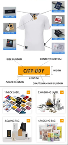 T-shirt pour homme, style streetwear, coupe classique, polyester et coton, impression sérigraphique - Product Image 4