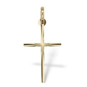 สร้อยคอจี้ไม้กางเขนสแตนเลสสำหรับผู้ชายชุบเงิน - Product Image 4