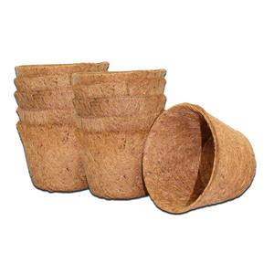 Maceta pequeña de fibra de coco más vendida, mini macetas de cultivo de fibra de coco compostables para granjas de jardín y hogar - Product Image 4