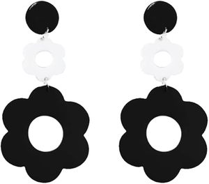 2025 New Arrival Personalized Resin Splicing Wood <b>Earring</b> Simple Cut Wood Resin <b>Earrings</b> Dangle <b>Earring</b> Jewelry Gifts - Product Image 4