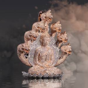 Exquisite Diamond Pendant Necklace With Modern and Trendy Design Perfect Jewelry Choice for Festivals Parties nd Gifts - Product Image 5