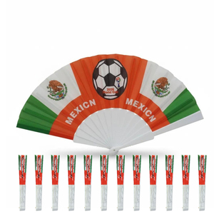 Ventaglietti Portatili Leggeri in Tessuto e Plastica da 6-48 Pezzi per Feste - Ingrosso - Product Image 6