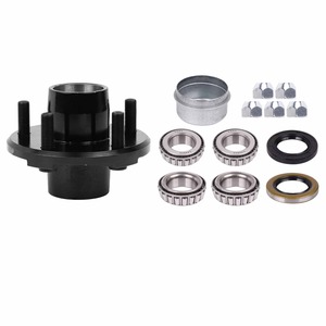 2pk 5 Lugs Trailer Idler Hub Kit 5 on 4.5 pour 3500 Lbs Axle 5x4.5 - Product Image 1