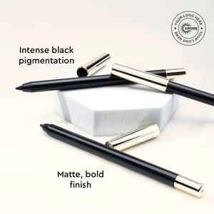 อายไลเนอร์แบบดินสอเนื้อแมทกันน้ำ สีชัด ติดทนนาน รับผลิตแบรนด์ส่วนตัว MOQ ต่ำ คุณภาพสูง - Product Image 6