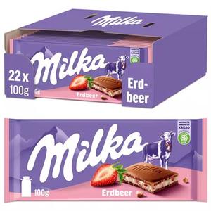 Precio de Descuento 100g - 300g Chocolate Milka Original en Venta Chocolate Milka 100g - Todos los Sabores. Texto en árabe. Mejores Precios - Product Image 4