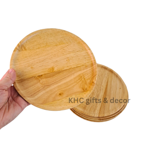 Gran oferta, posavasos de madera de haya de diseño moderno, almohadilla para mesa de comedor de 10cm de diámetro, alfombrillas y almohadillas ligeras y elegantes - Product Image 5