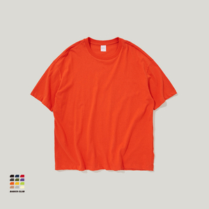 T-shirt pour homme grande taille M&O, 100% coton, col rond, manches courtes, couleur unie, jersey décontracté, design respirant - Product Image 2