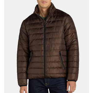 Chaqueta acolchada para hombre, fabricante de fábrica, ropa de calle, chaqueta acolchada con estampado personalizado - Product Image 5