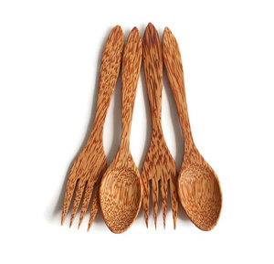 Juego de utensilios artesanales de madera: utensilios de cocina de madera natural de primera calidad, personalizables para marcas. - Product Image 6