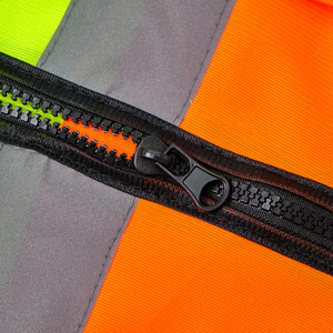 Chaleco DE SEGURIDAD verde reflectante personalizado, chaleco de trabajo de poliéster de alta visibilidad para hombres y mujeres para jardinería de seguridad en la construcción - Product Image 6