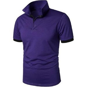 Polo personalizado para hombre con función antiarrugas, ajuste clásico, estampado de algodón peinado, logotipo personalizado en stock - Product Image 1