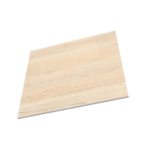 공장 직접 600*600mm 광택 유리화 목재 타일 미끄럼 방지 목재 인테리어 용 세라믹 바닥 타일 - Product Image 5