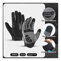 Guantes Profesionales de Ciclismo para Deportes al Aire Libre, Protección UV, Transpirables, Impermeables, Antideslizantes, con Material de Gel, Unisex, OEM