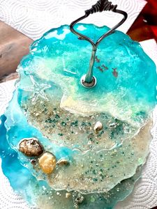 แม่พิมพ์ซิลิโคนสำหรับโต๊ะถาดชาอีพ็อกซี่3ชั้นแบบทำมือ - Product Image 3