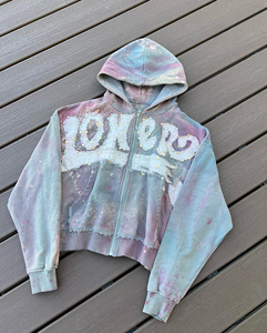 Meilleure vente Pull à capuche pour homme brodé sur mesure Poids lourd en détresse Design français 100% coton respirant fabriqué en usine - Product Image 3