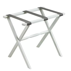 Portaequipajes de madera para dormitorio y habitación de invitados con diseño plegable para un fácil almacenamiento y uso diario - Product Image 1