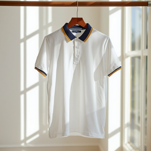 เสื้อเชิ้ตผู้ชายลำลองผ้าฝ้ายถัก 100% ปักลายพิมพ์ ป้องกันรอยยับ น้ำหนัก 210 กรัม ผลิตในบังกลาเทศ แขนสั้น มีกระเป๋า รับผลิตแบบ OEM/ODM - Product Image 2