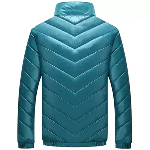 Veste d'hiver décontractée pour hommes Manteau bouffant épais à la mode avec capuche chaude Vêtements d'extérieur pour les affaires Parka Pardessus Vêtements d'extérieur pour hommes - Product Image 3