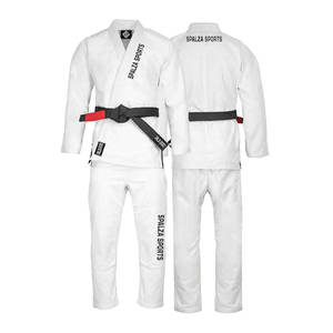 Nuevos conjuntos de uniformes de Karate BJJ para hombres, tela ligera transpirable de alta calidad de 320g con impresión de logotipo personalizado para adultos - Product Image 1