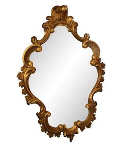 Espejo Barroco Veneciano Auténtico de Mediados del Siglo XIX, Chapado en Oro - Product Image 3
