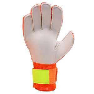 Leather Soccer Goalkeeper <b>Gloves</b> Mens Uniform Rip Tab Strap Fast Wrist <b>Finger</b> Protection Practice Training <b>Gloves</b> - Product Image 6