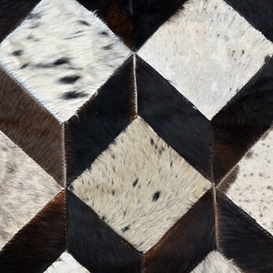 พรมหนังวัวขนาดและสีตามสั่งกองสูง - Product Image 3