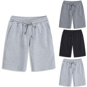 100% Cotton <b>Men's</b> Casual <b>Shorts</b> Breathable Knitted Design Customizable Logo Solid <b>Pattern</b> Various Styles Fabrics ODM Available - Product Image 1