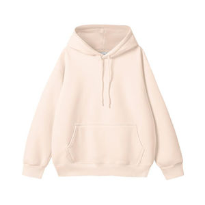 2025 nouveauté OEM automne hiver 330Gsm sweat à capuche vierge ample Logo personnalisé brodé décontracté coton uni unisexe Streetwear - Product Image 2
