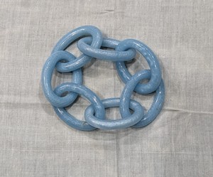 Servilleteros de resina con eslabones de cadena personalizados de calidad superior, accesorio de mesa de boda con colores personalizados para restaurantes - Product Image 2