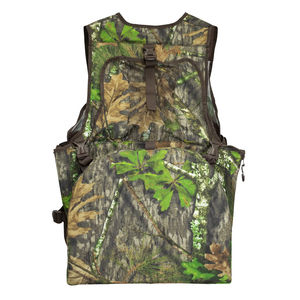 Gilet de chasse de style tactique avec fermeture à glissière et poches utilitaires Gilet tactique pour hommes avec tissu durable - Product Image 3