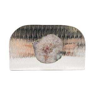 Unique <b>Napkin</b> Holder used for Home Hotel Restaurant and Office Tissue Holder <b>Silver</b> Color Metal Unique Design <b>Napkin</b> Stand table - Product Image 1