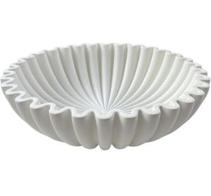 Nouveauté marbre décor rond côtelé bol à vendre bols à soupe en pierre faits à la main pour la décoration intérieure moderne derniers produits de décoration en pierre - Product Image 3