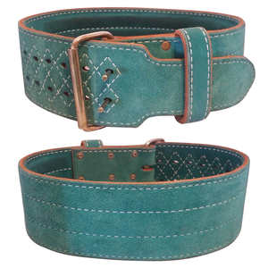 <b>SCOOTED</b> PRO SPW.100 Adjustable Leather Support Gym Training Weightlifting Personalized Logo Customizable White Fitness Power - Product Image 6